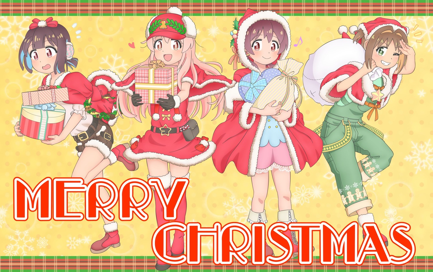 christmas, dress, genderswap, hozuki_momiji, kofumi_all, murosaki_miyo, oka_asahi, onii-chan_wa_oshimai!