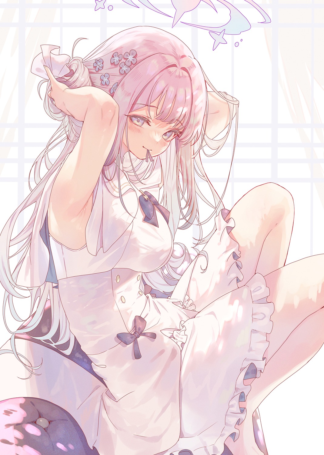 blue_archive, dress, halo, misono_mika, torano