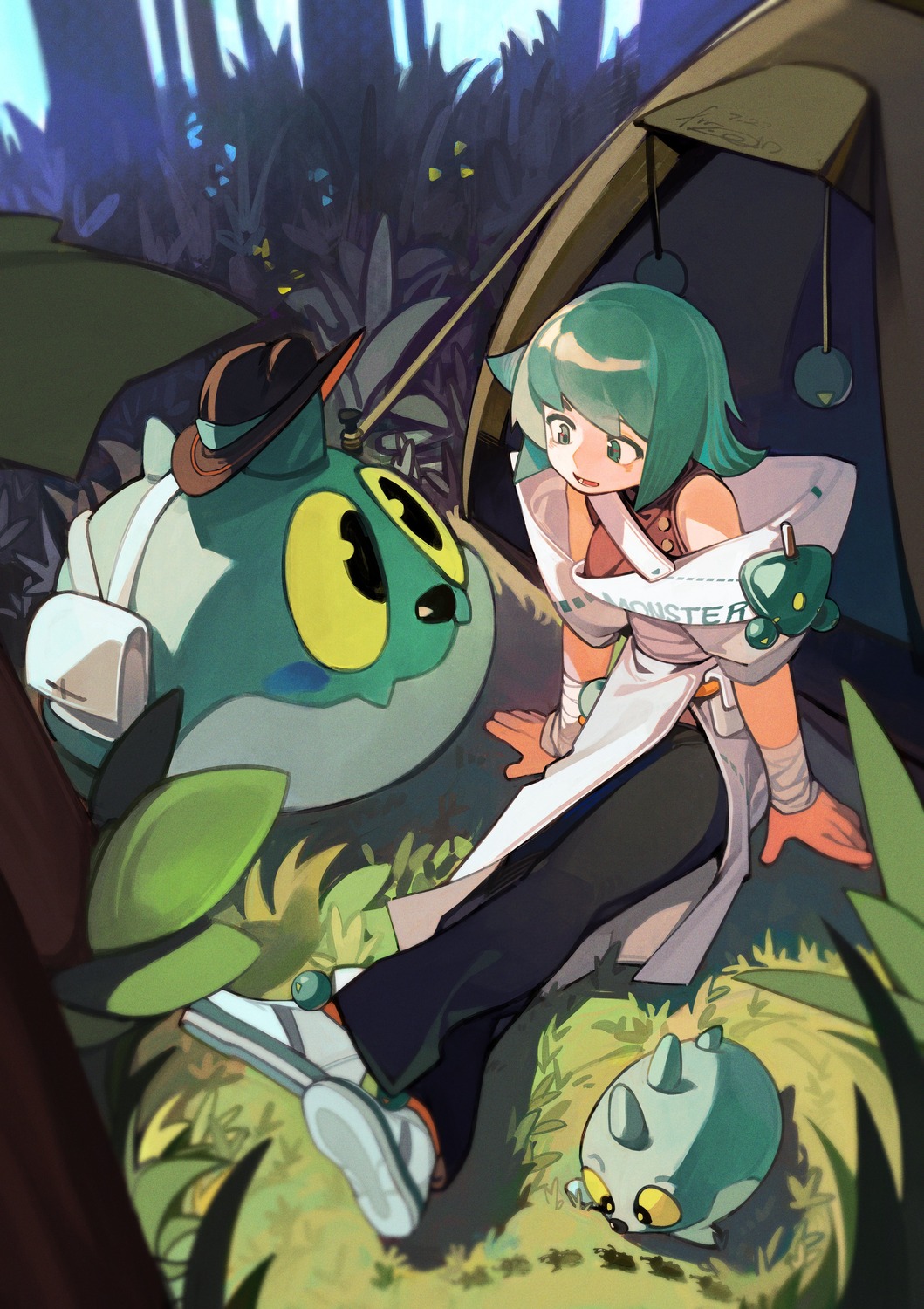 bandages, linween, monster