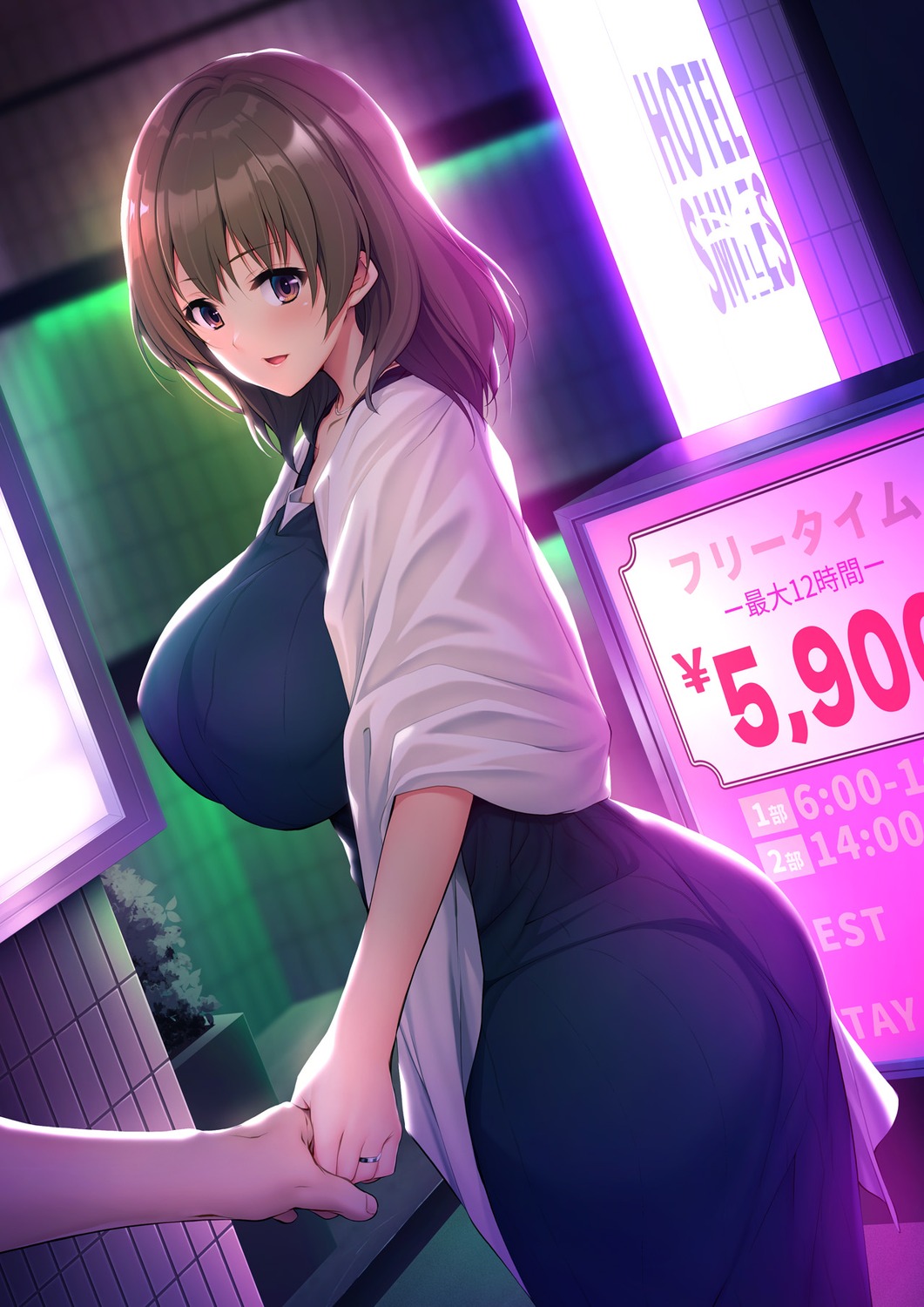 appetite, ass, dress, ichikawa_noa