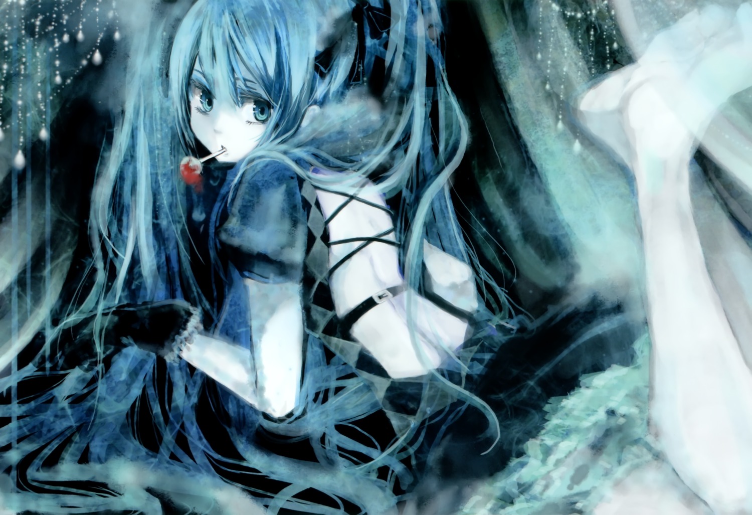 chroma_of_wall, hatsune_miku, tansuke, vocaloid