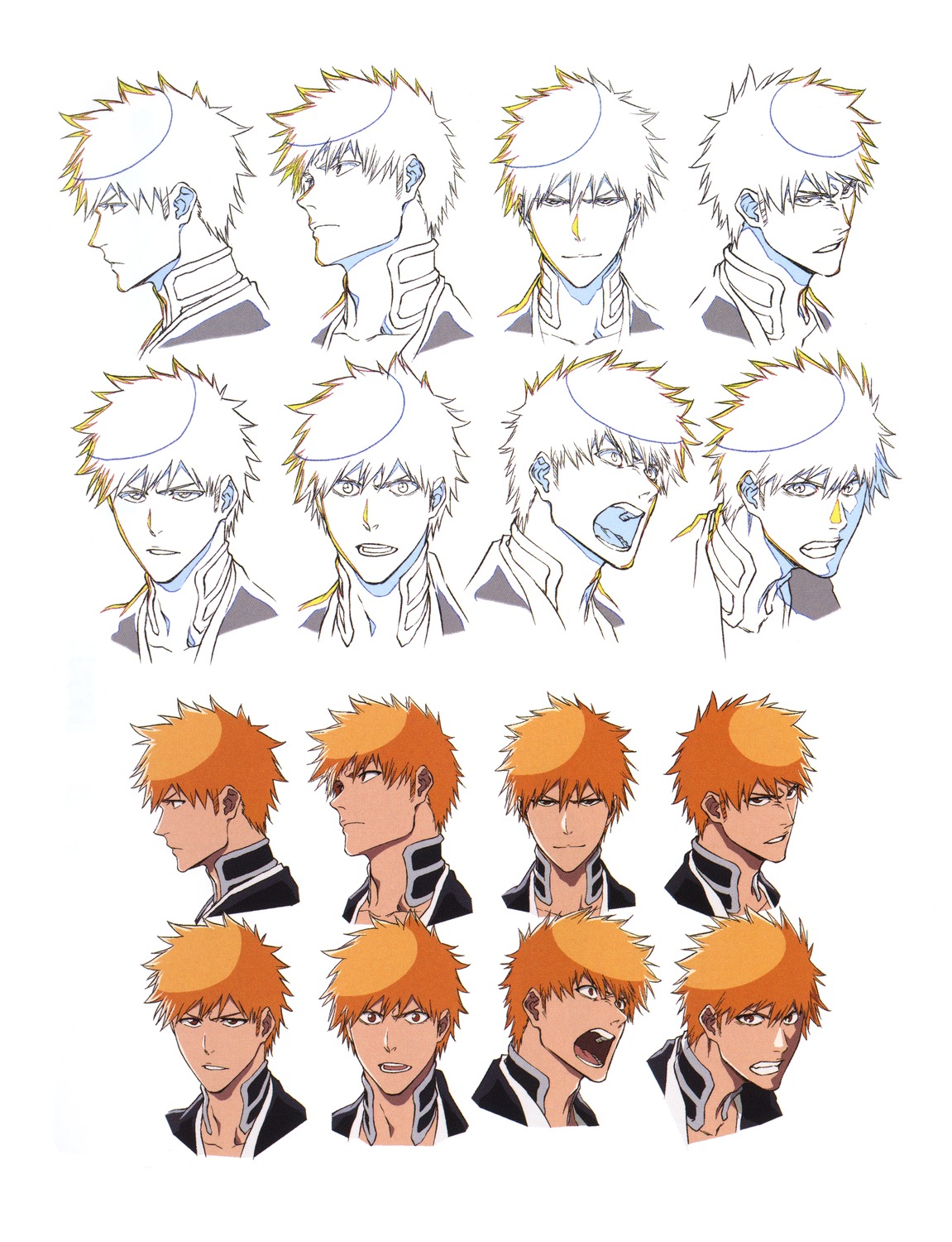 bleach_thousand_year_blood_war, character_design, kudou_masashi, kurosaki_ichigo, male