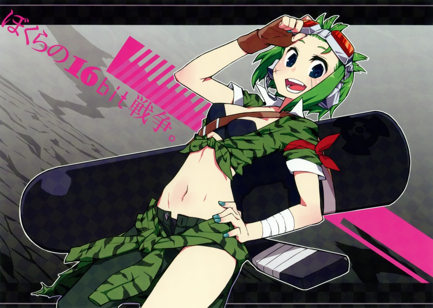 bokura_no_16bit_warz_(vocaloid), chan×co, chroma_of_wall, gumi, vocaloid