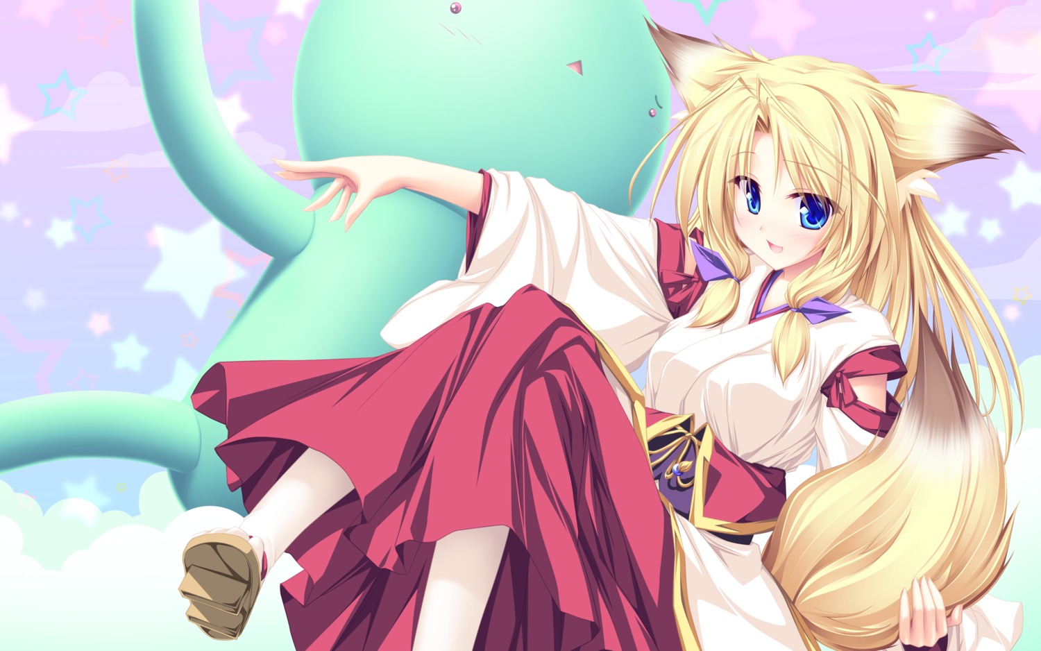 animal_ears, game_cg, inakoi, kamishiro_mutsuki, kitsune, tail, tenmaso, whirlpool