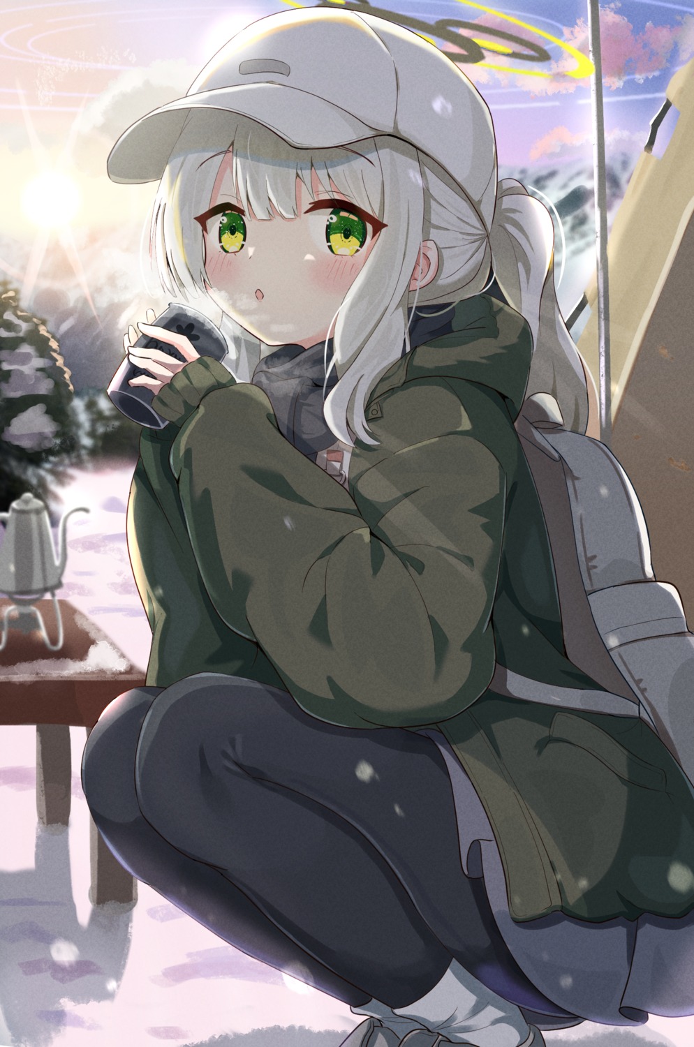 blue_archive, halo, mikumiku37, omagari_hare, pantyhose
