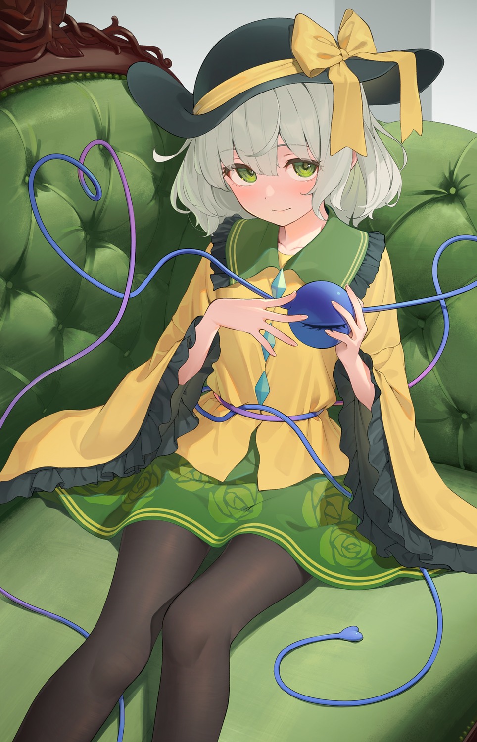 kanpa_(campagne_9), komeiji_koishi, pantyhose, touhou