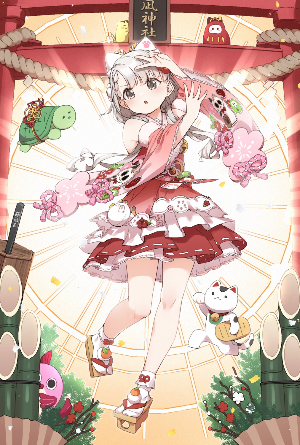animal_ears, hisakawa_nagi, kusaka_shi, lolita_fashion, neko, nekomimi, the_idolm@ster, the_idolm@ster_cinderella_girls