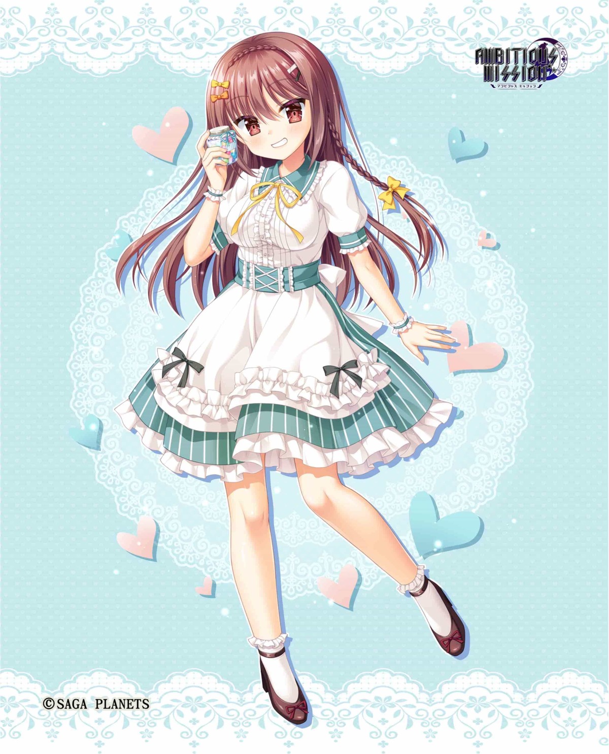 ambitious_mission, dress, hanesaki_seika, heels, nedu_miharu, saga_planets