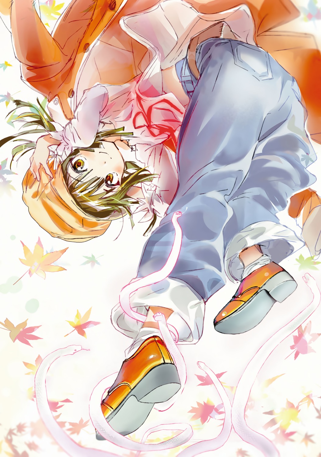 monogatari_(series), sengoku_nadeko, sketch, tsuruma_ikada