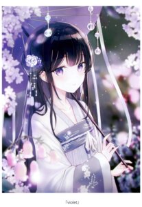 asian_clothes, iren, umbrella