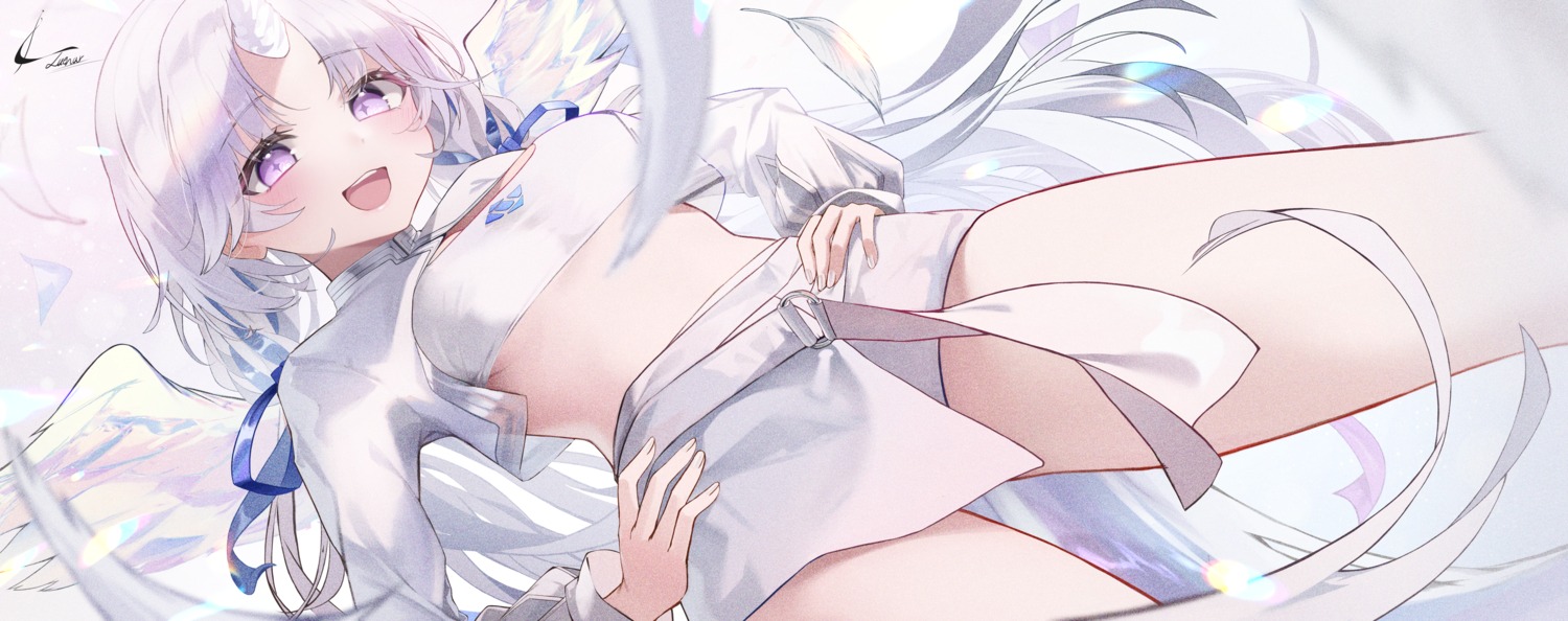 angel, ayatsuno_yuni, horns, luenar, stellive, wings