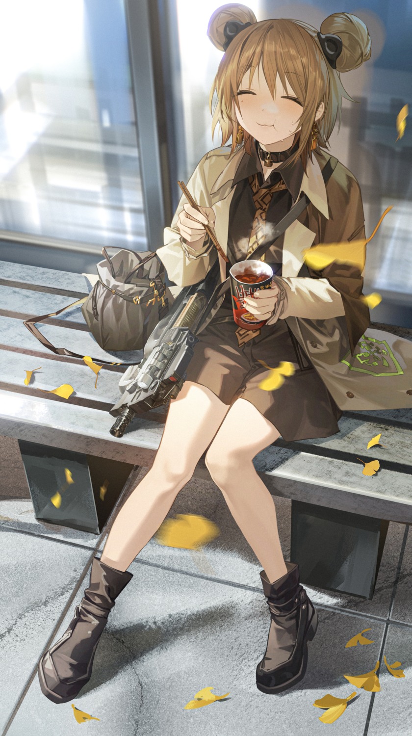girls_frontline, gun, p90_(girls_frontline), rff_(3_percent)