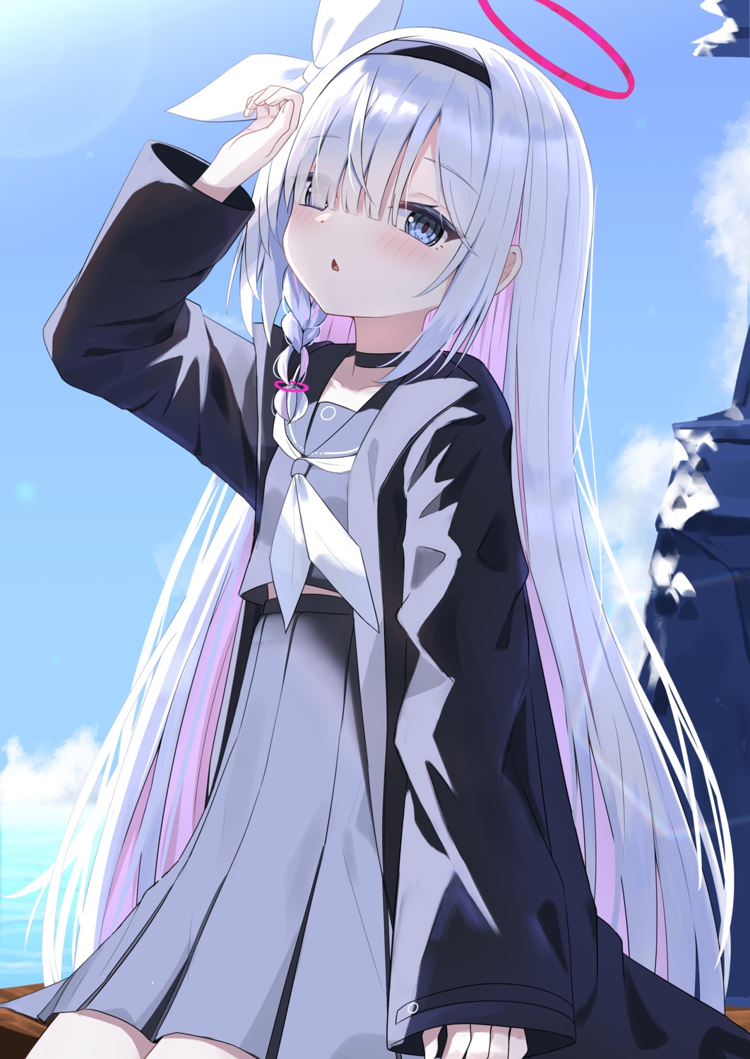 arona_(blue_archive), blue_archive, cpk_prd, halo, plana_(blue_archive), seifuku