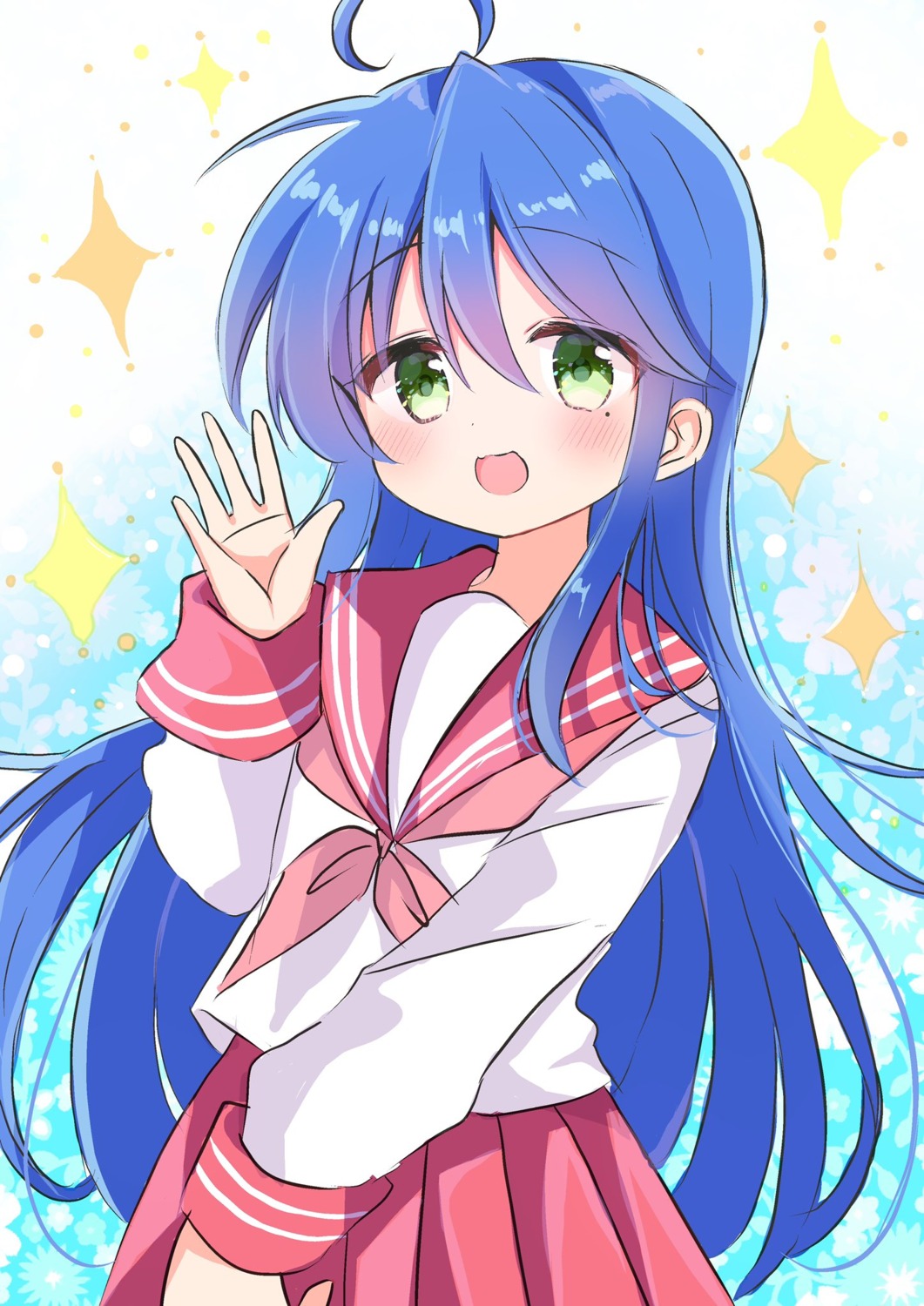izumi_konata, kusunoki5050, lucky_star, seifuku