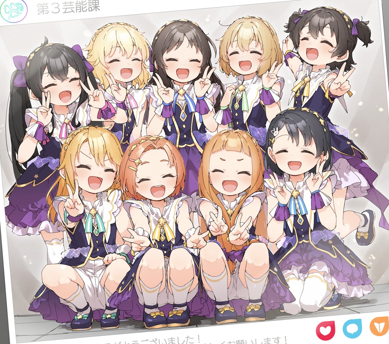 akagi_miria, ichihara_nina, koga_koharu, kusaka_shi, matoba_risa, ryuuzaki_kaoru, sakurai_momoka_(idolm@ster), sasaki_chie