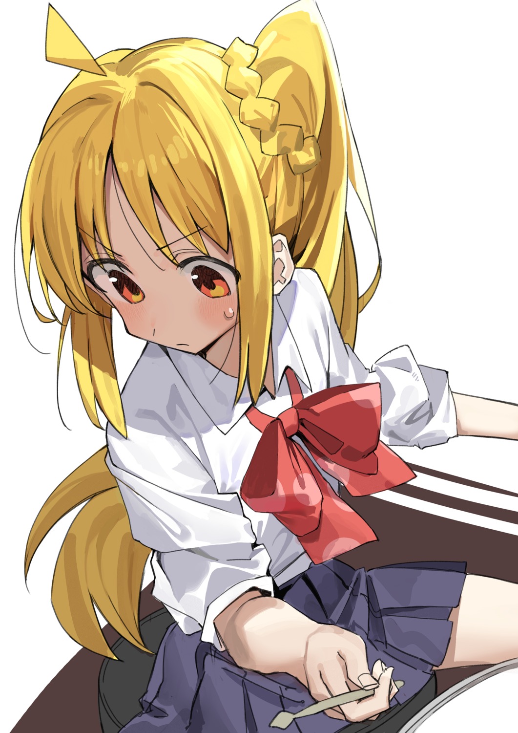 bocchi_the_rock!, haruyuki_(gffewuoutgblubh), ijichi_nijika, seifuku