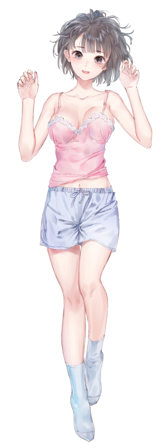 blue_reflection, dakimakura, kishida_mel, koei_tecmo, lingerie, no_bra, shirai_hinako