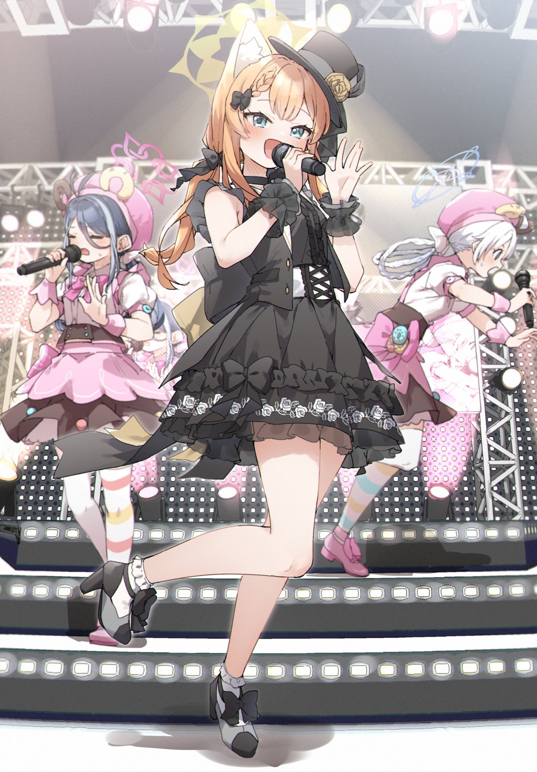 animal_ears, blue_archive, halo, heels, iochi_mari, kusaka_shi, nakatsukasa_kirino, nekomimi
