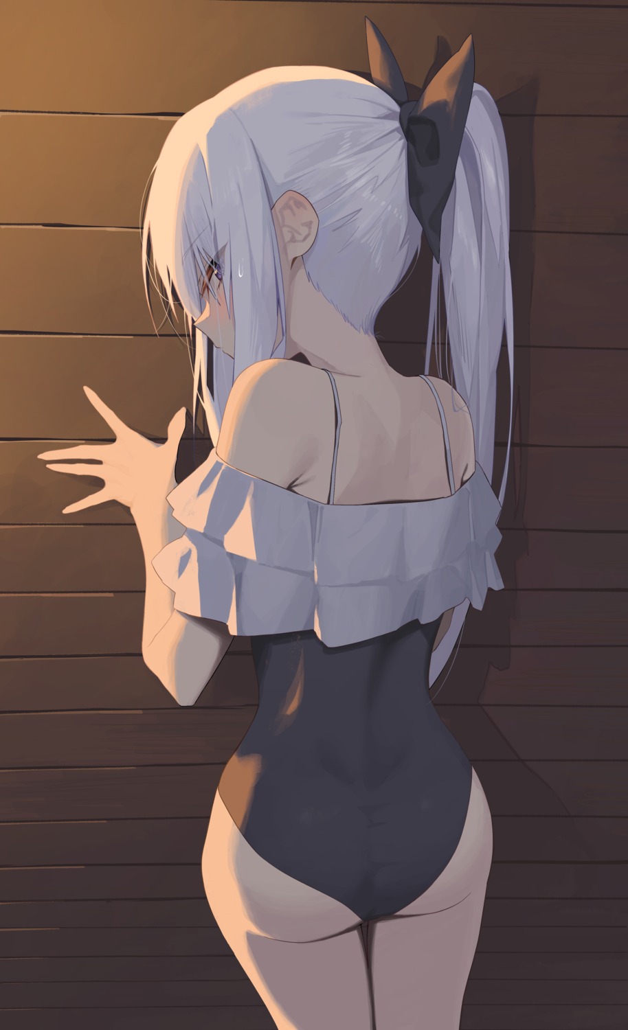 ass, blue_archive, swimsuits, syhan, tsukiyuki_miyako