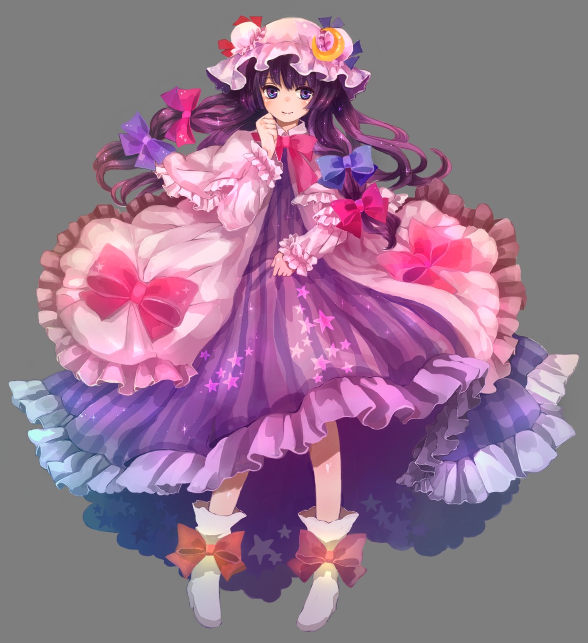dress, mukimuki_mayuge, patchouli_knowledge, touhou, transparent_png