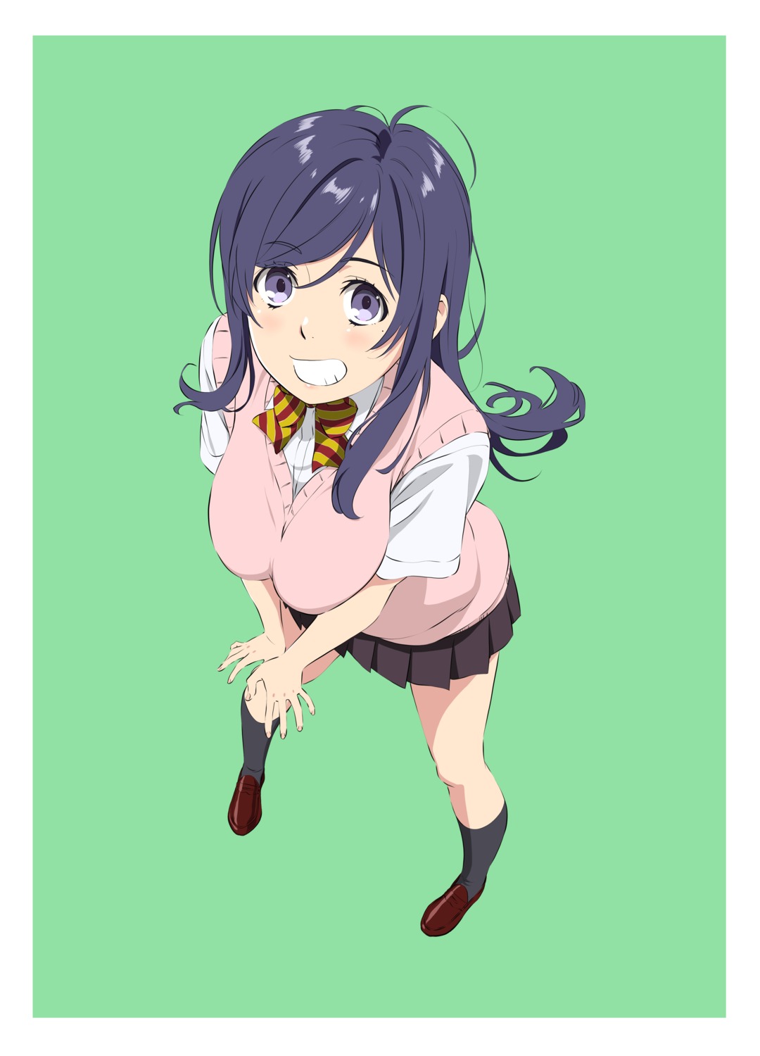 kakitama, seifuku, sweater