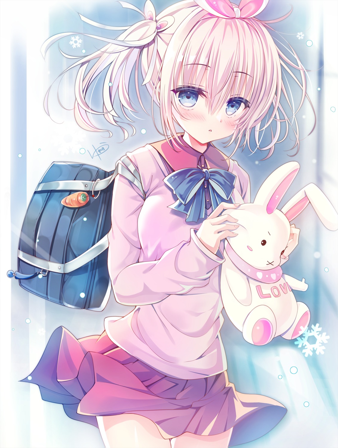 kisaragi_yuu, seifuku, skirt_lift, sweater