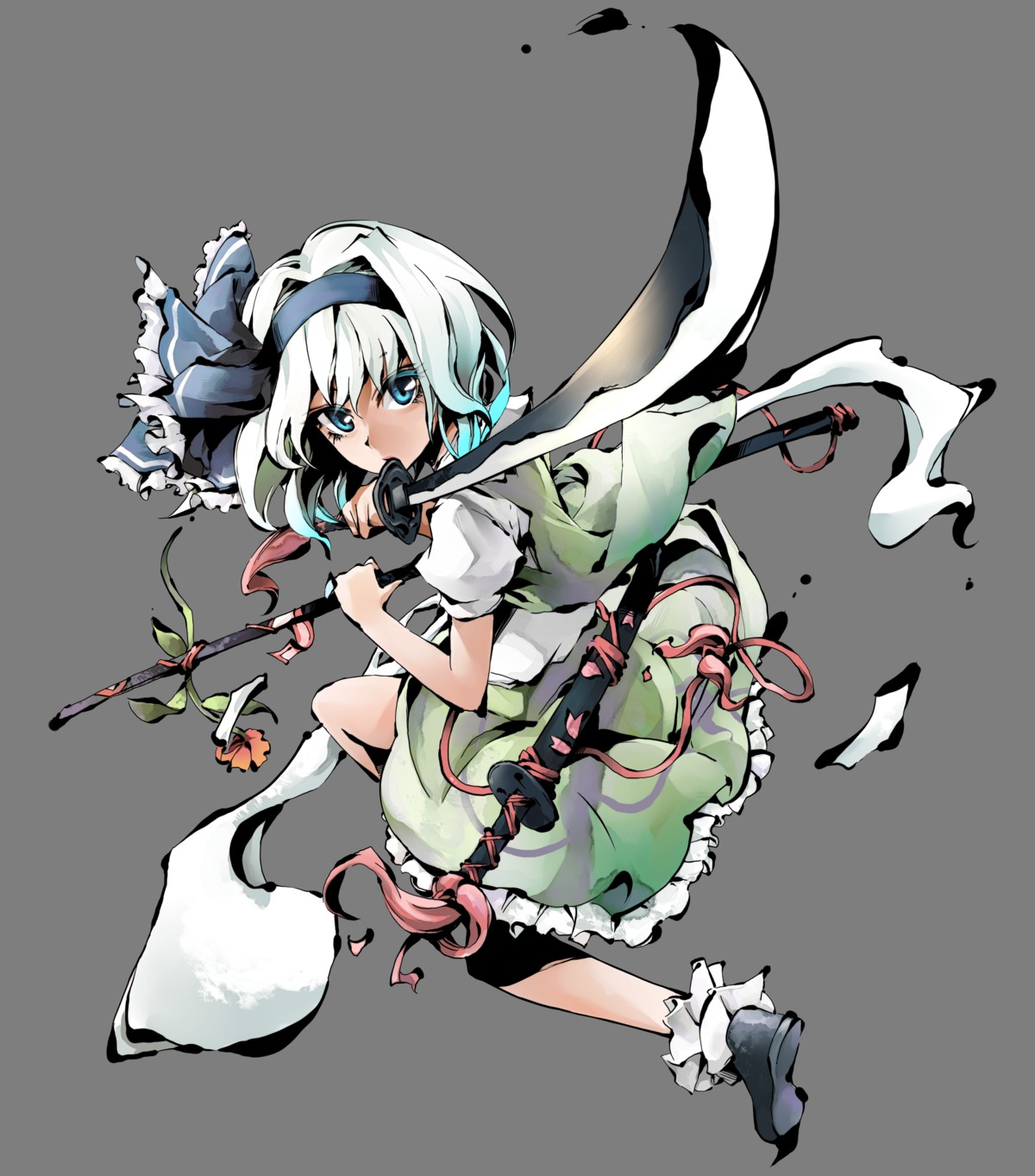 dain, konpaku_youmu, myon, touhou, transparent_png