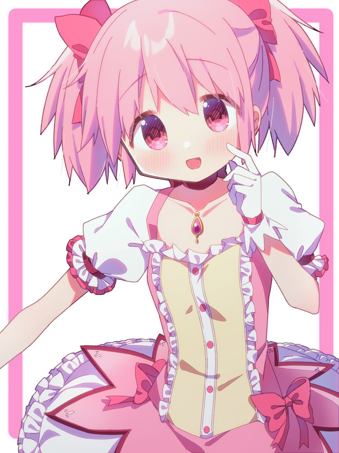 dress, kaname_madoka, mahou_shoujo_madoka_magica, ruru_(rurumagi)