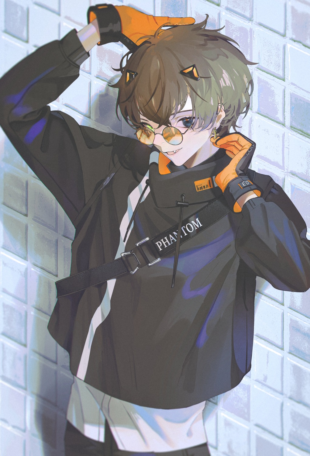 alban_knox, heterochromia, male, megane, nijisanji, nijisanji_en, parai0
