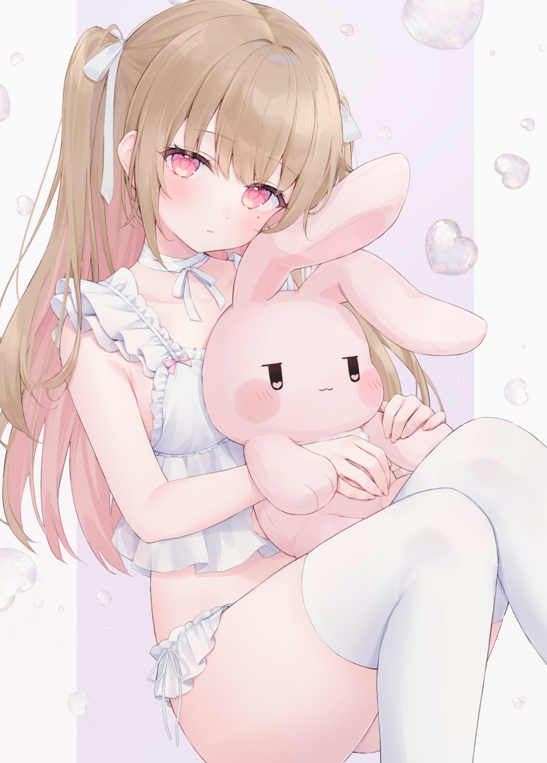 ayaginu_temari, isekai_tensei_shite_v_ni_narimashita, lingerie, pantsu, shano_hiyori, thighhighs
