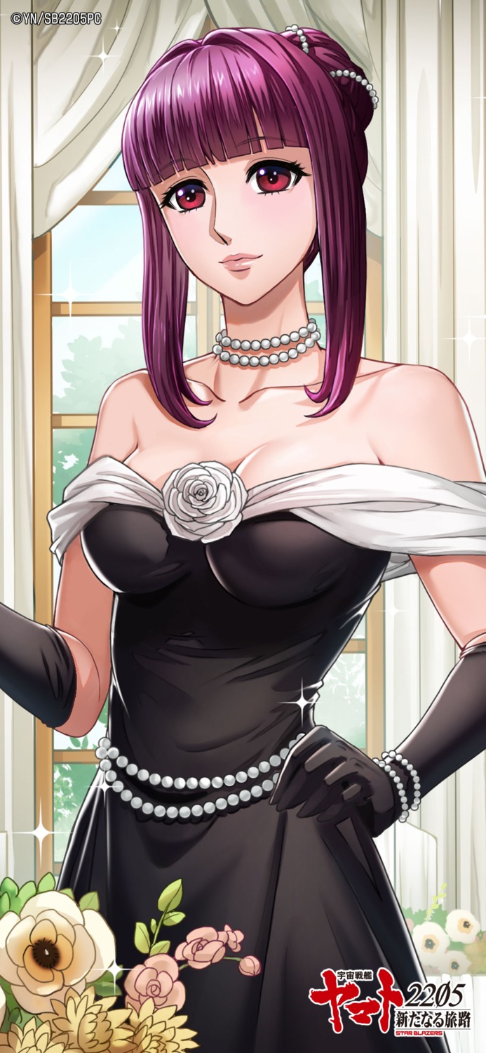 dress, no_bra, tagme, toudou_saki, uchuu_senkan_yamato, uchuu_senkan_yamato_2202, uchuu_senkan_yamato_2205