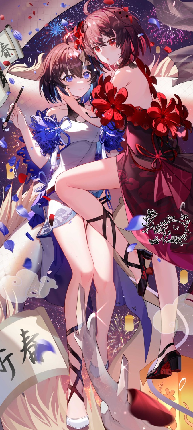 benghuai_xueyuan, chinadress, honkai_impact, no_bra, seele_vollerei, tagme