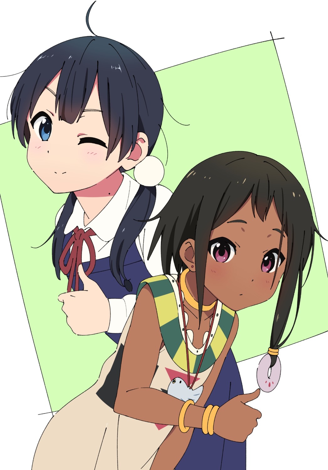 choi_mochimazzi, dress, kitashirakawa_tamako, seifuku, semham4, tamako_market