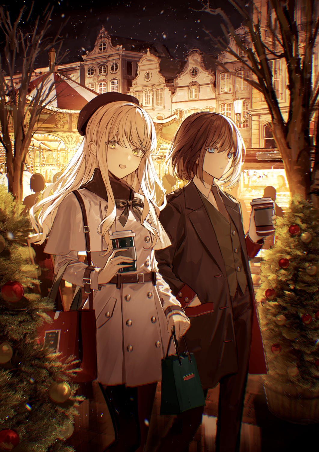 business_suit, christmas, pantyhose, tamitami