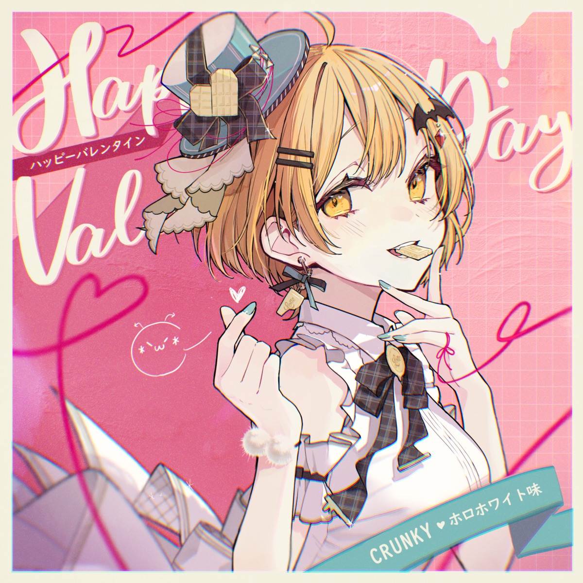 akakura, hololive, valentine, yozora_mel
