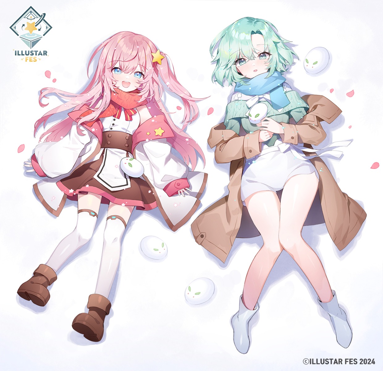 apple_caramel, dress, sweater, thighhighs
