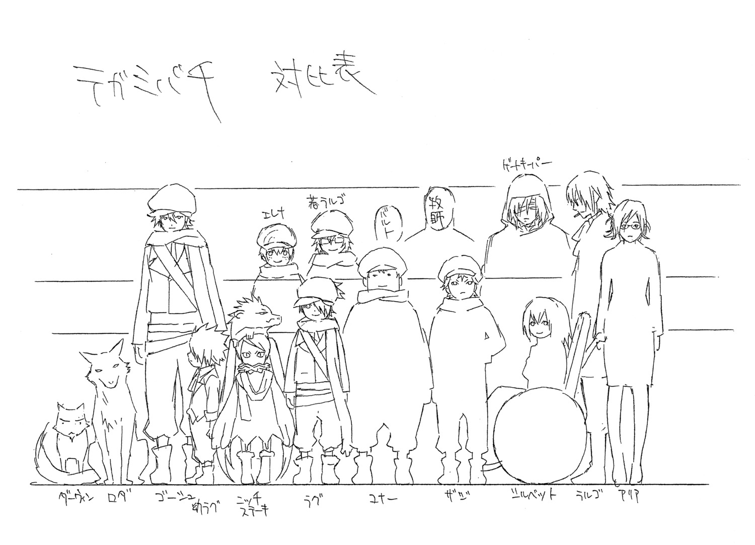 aria_link, conner_kluff, elena_bran, lag_seeing, largo_lyoid, monochrome, niche, shiba_minako