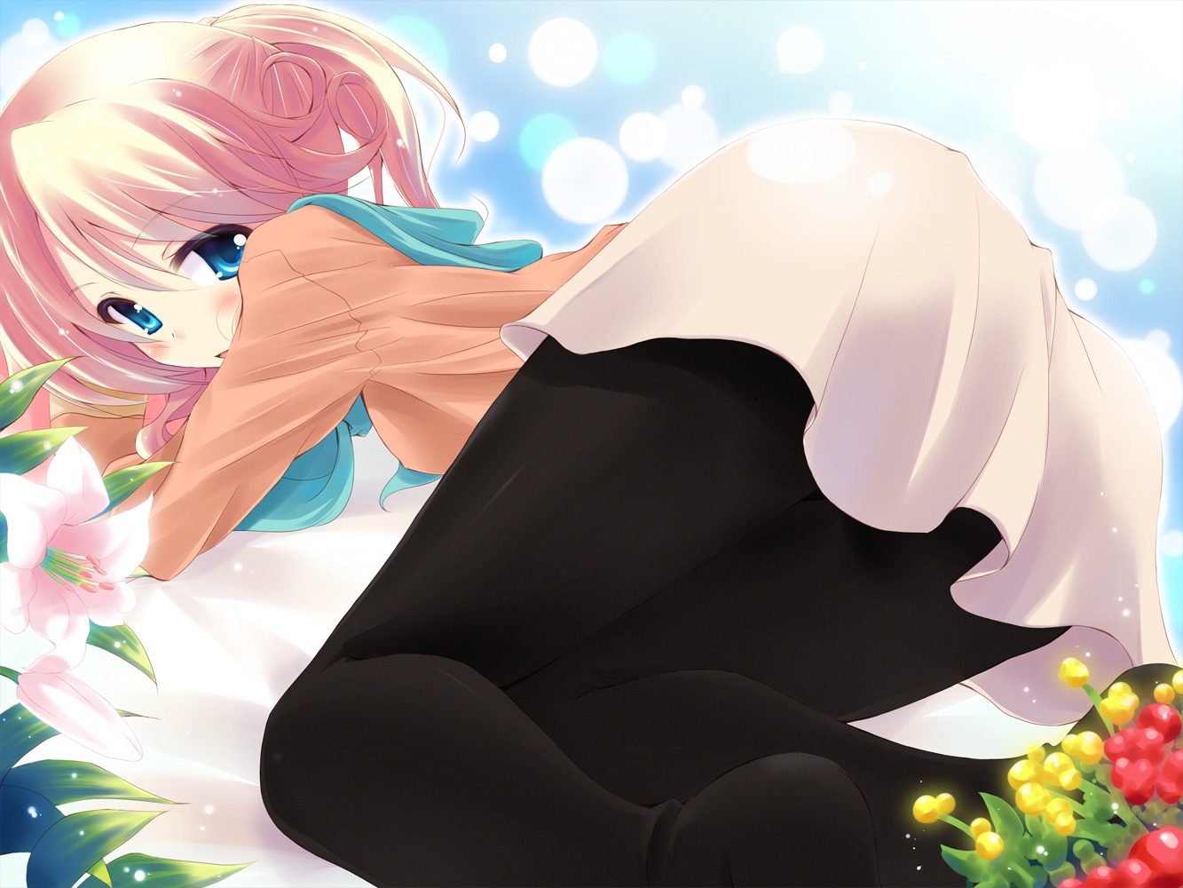 ass, eshia, komone_ushio, pantyhose