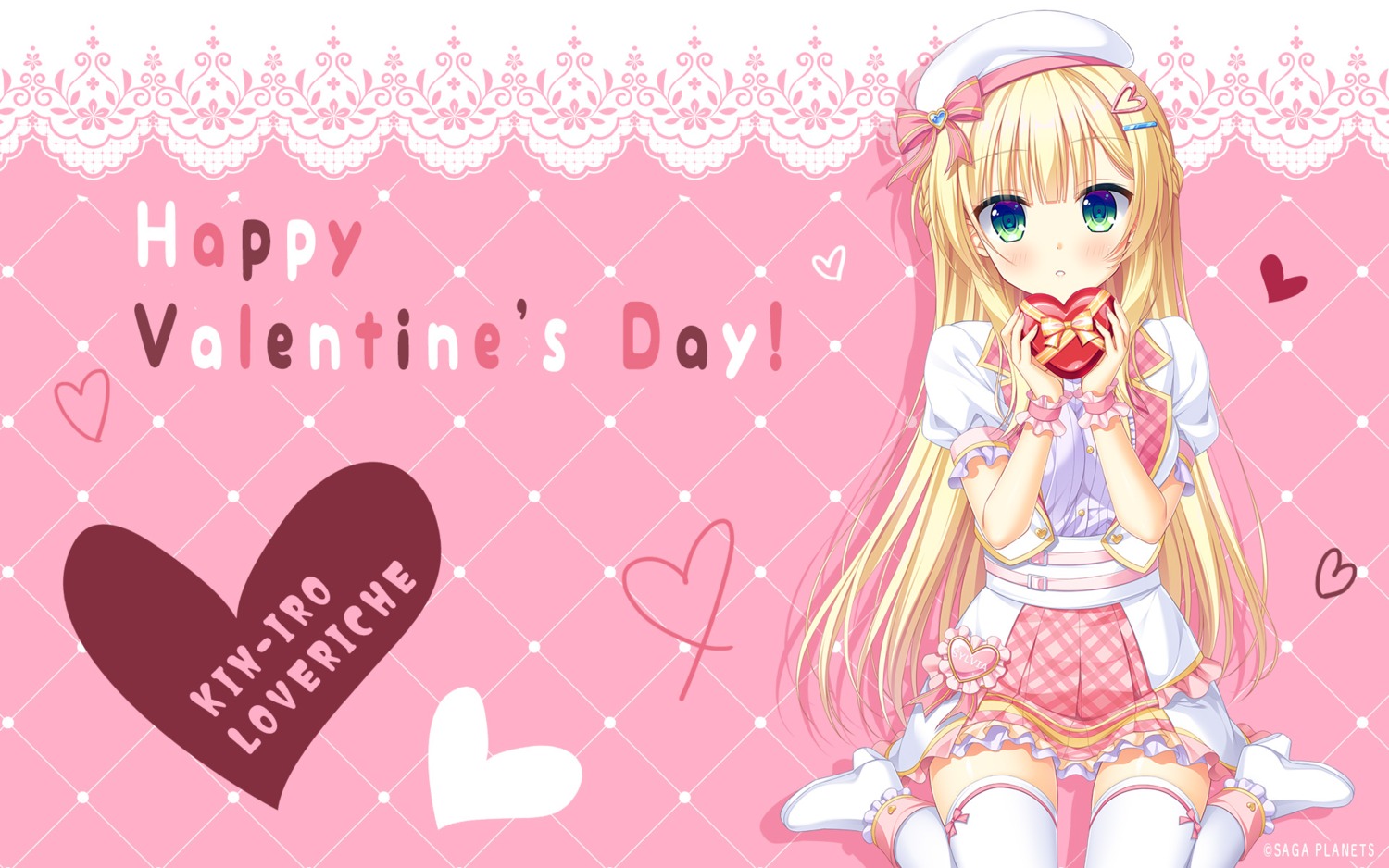 heels, hontani_kanae, kin-iro_loveriche, kin-iro_loveriche_-golden_time-, saga_planets, sylvia_le_cruzcrown_sortilege_sisua, thighhighs, valentine