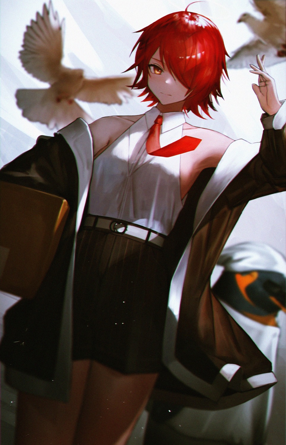 arknights, exusiai_(arknights), ganet_p, pantyhose