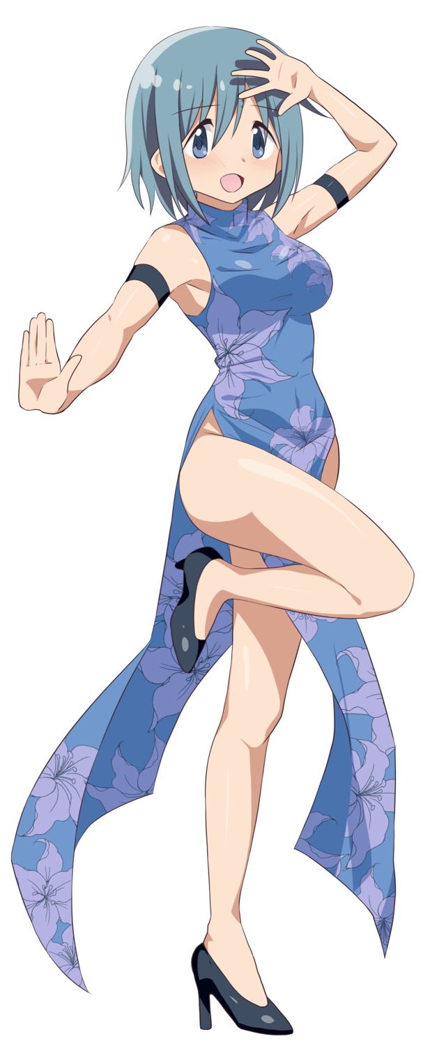 chinadress, hateri, heels, mahou_shoujo_madoka_magica, miki_sayaka