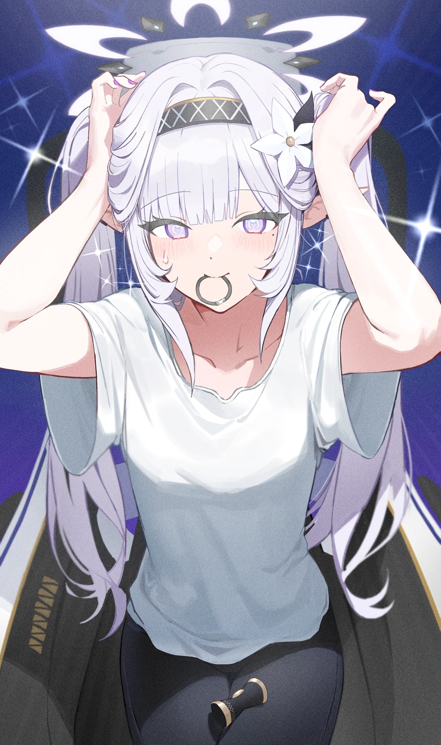 akeboshi_himari, blue_archive, halo, pointy_ears, zanya_000