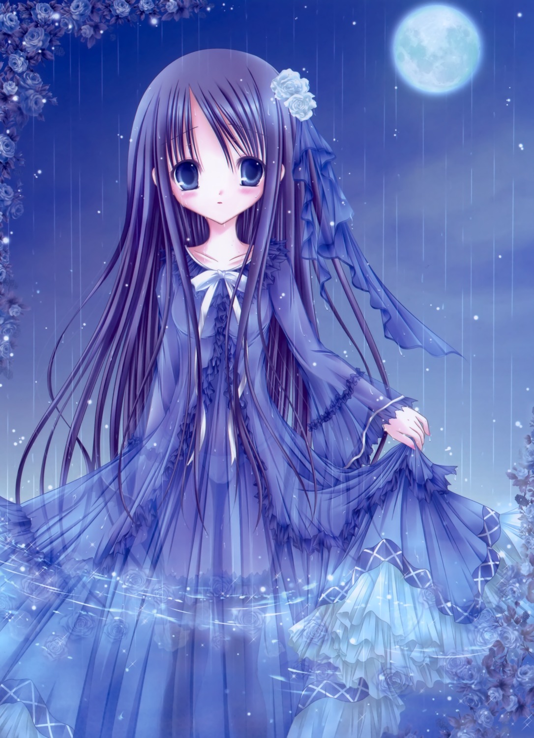 albion_sin, dress, lolita_fashion, mubi_alice, pantsu, see_through, thighhighs