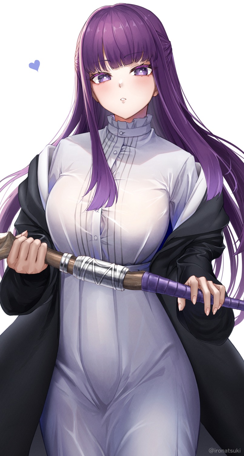 dress, fern, ironatsuki, sousou_no_frieren, weapon