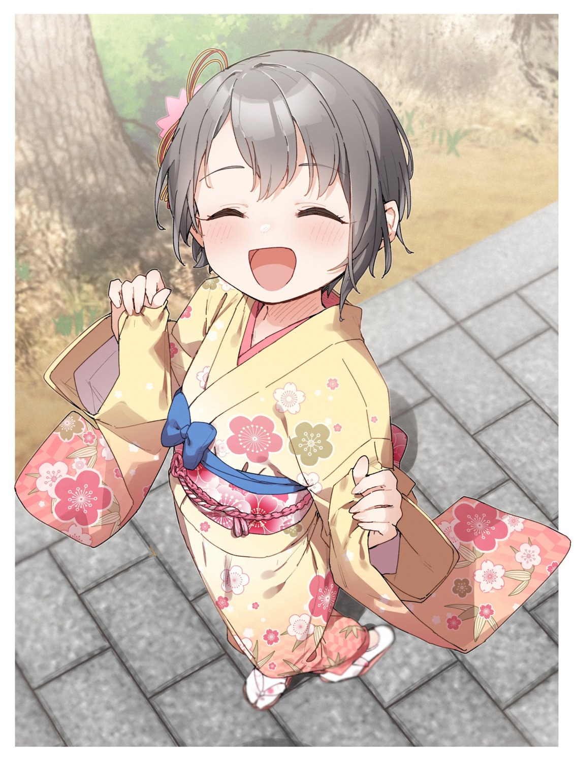 kimono, kusaka_shi, otokura_yuuki, the_idolm@ster, the_idolm@ster_cinderella_girls