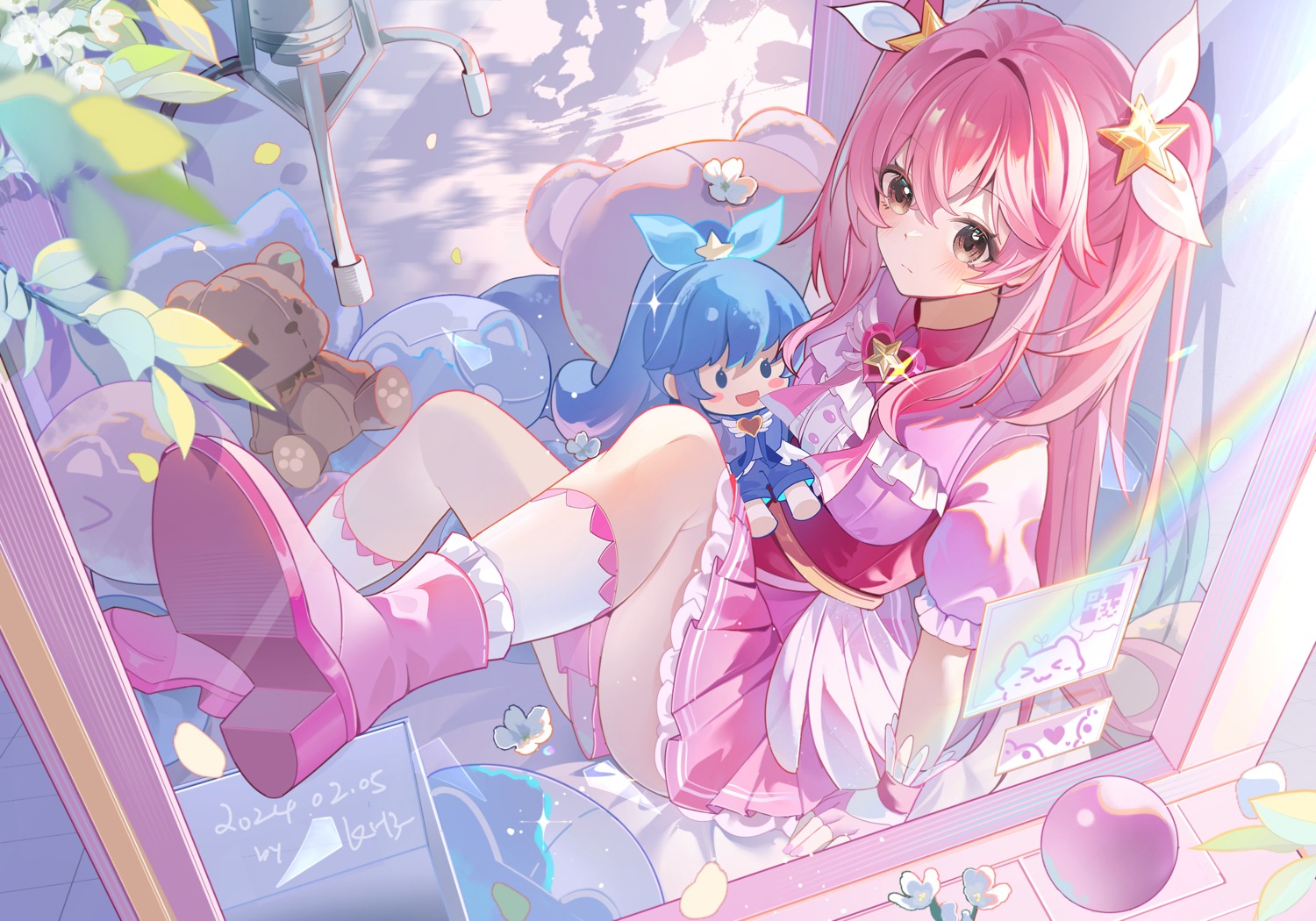 balala_the_fairies, chibi, heels, ling_meiqi, ling_meixue, miaogujun