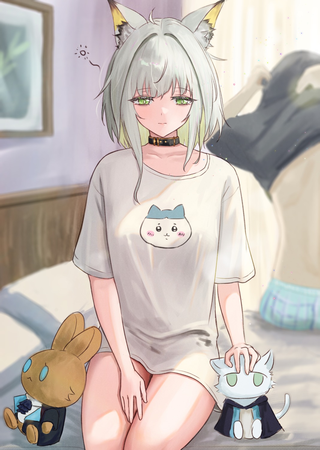 animal_ears, arknights, kal'tsit_(arknights), nekomimi, runyo_(yale12312)