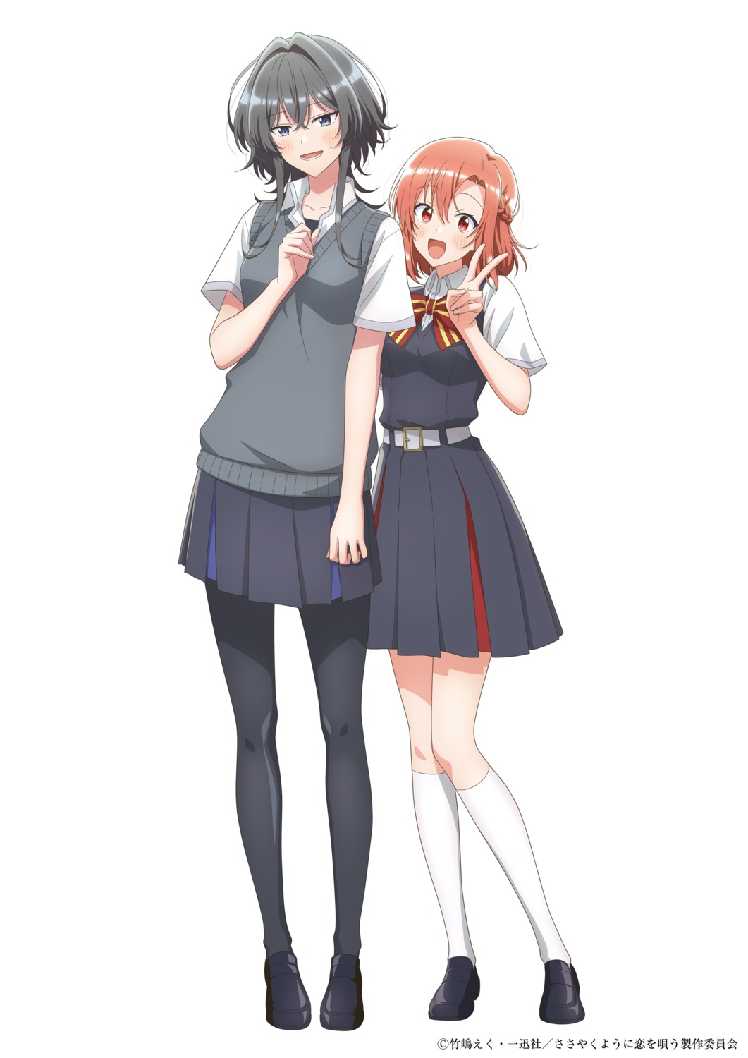 asanagi_yori, kino_himari, pantyhose, sasayaku_you_ni_koi_wo_utau, seifuku, sweater, tagme