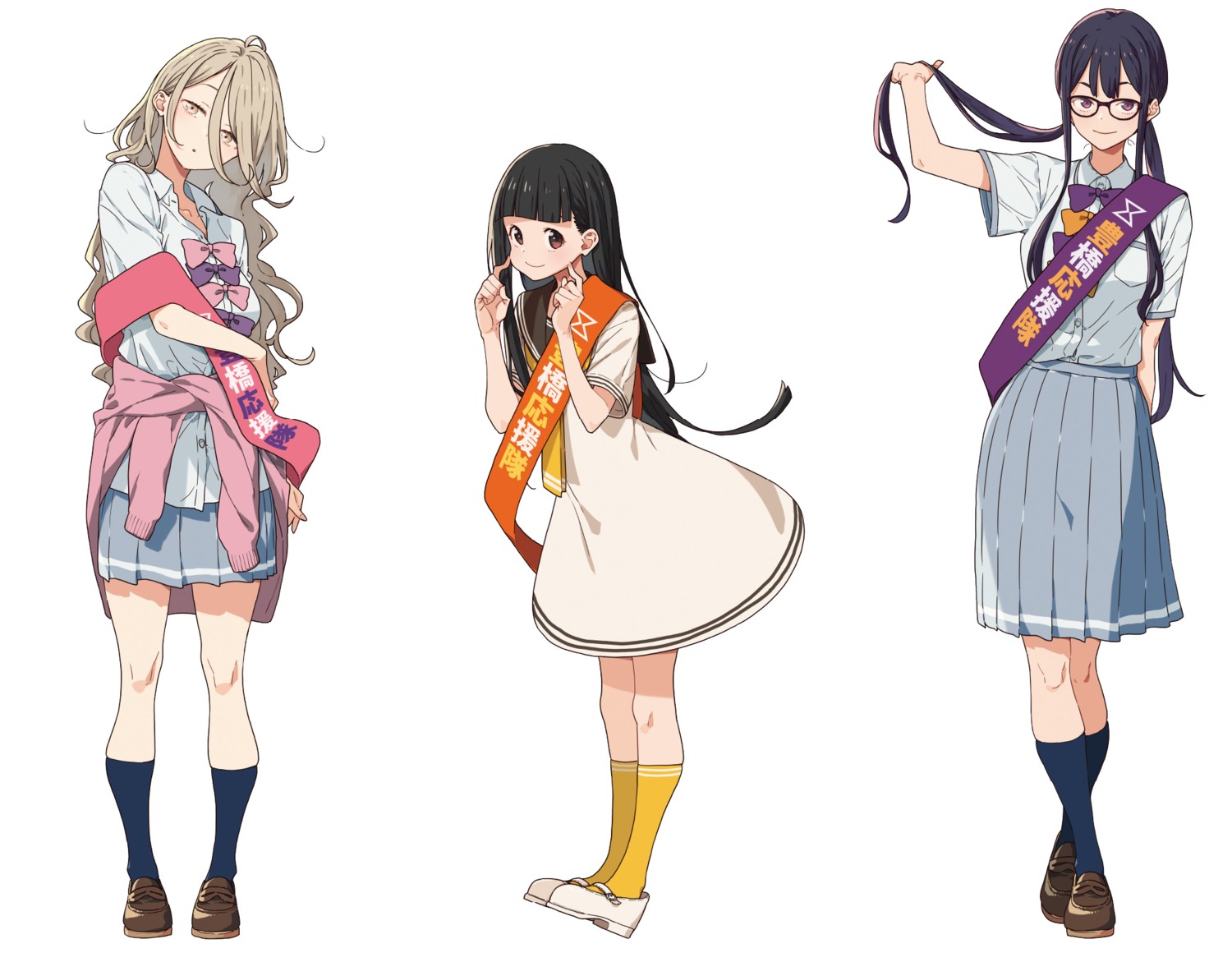 imigimuru, make_heroine_ga_oosugiru!, megane, nukumizu_kaju, seifuku, shikiya_yumeko, sweater, tsukinoki_koto