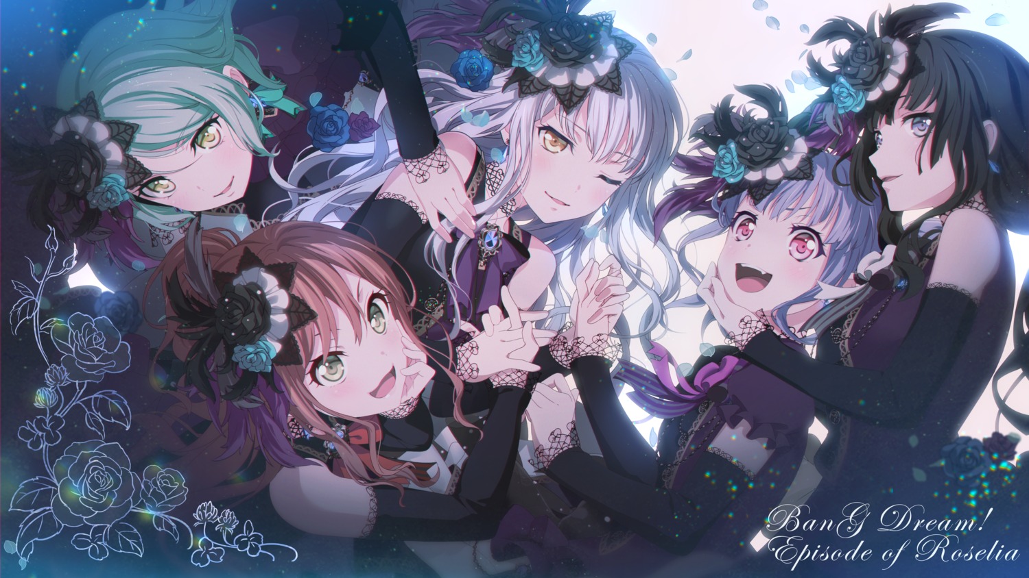 bang_dream!, bang_dream!_episode_of_roselia, hikawa_sayo, imai_lisa, minato_yukina, nobusawa_osamu, shirokane_rinko, udagawa_ako